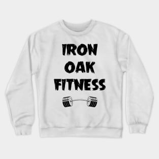 Iron Oak Fitness Wood Logo Crewneck Sweatshirt